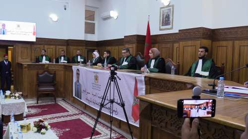 تنصيب الأستاذ حسن العرجي رئيسا جديدا بالمحكمة الابتدائية بالرشيدية خلفا للاستاذ محمد حاري + فيديو وصور