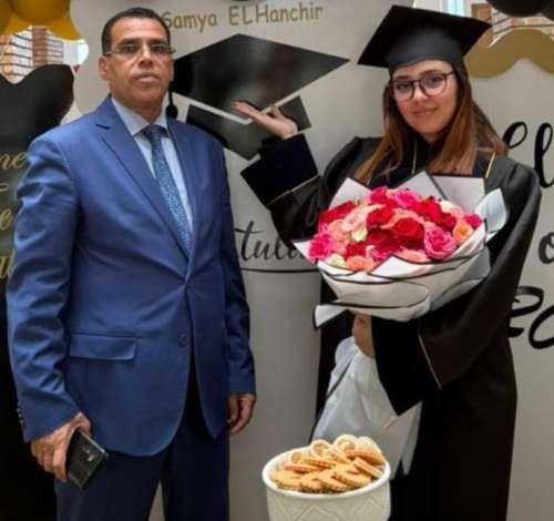من تودغى العليا إلى هندسة المستقبل.. سامية الهنشير تتوج  بشهادة مهندسة دولة في المعلوميات