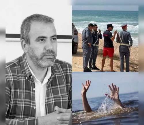 بالناضور .أستاذ أنقذ طفلة ومنحته الأمواج شهادة التضحية بعد غرقه، الاستاذ المحجوبي محمد الصغير يكتب درسه الأخير